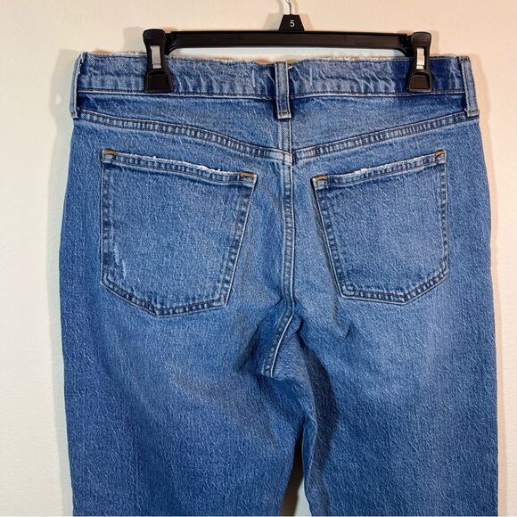 Abercrombie & Fitch The Baggy Low Rise Jeans 8Long - Picture 7 of 11